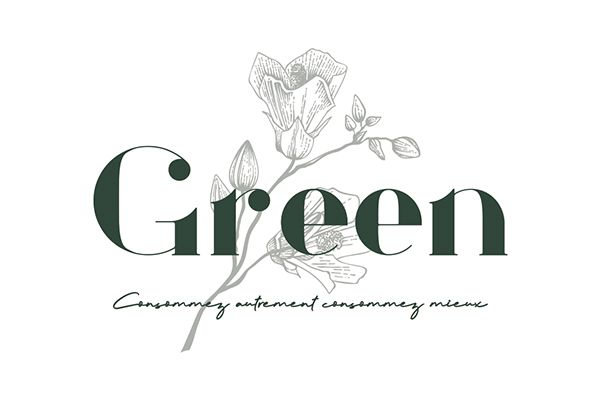 conception logo green montpellier